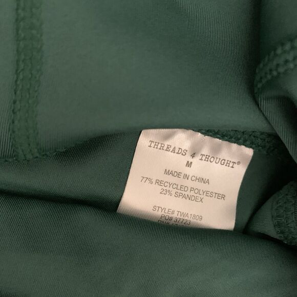Threads 4 Thought Shelah Cyprus Green Athletic Leggings Medium NWT - Picture 8 of 8